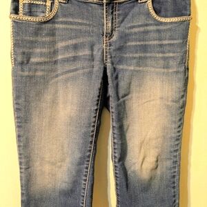 Inc Denim Jean Capris Size 2